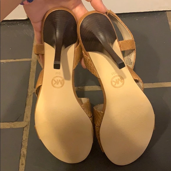 Michael Michael Kors Snake Skin Heels - brown - Picture 4 of 6